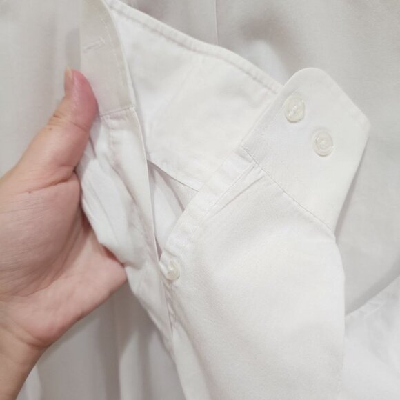 Protocol Shirt Men's Size 16.5 (36-37) White Long Sleeve Tall Fit Button Down - Picture 11 of 16